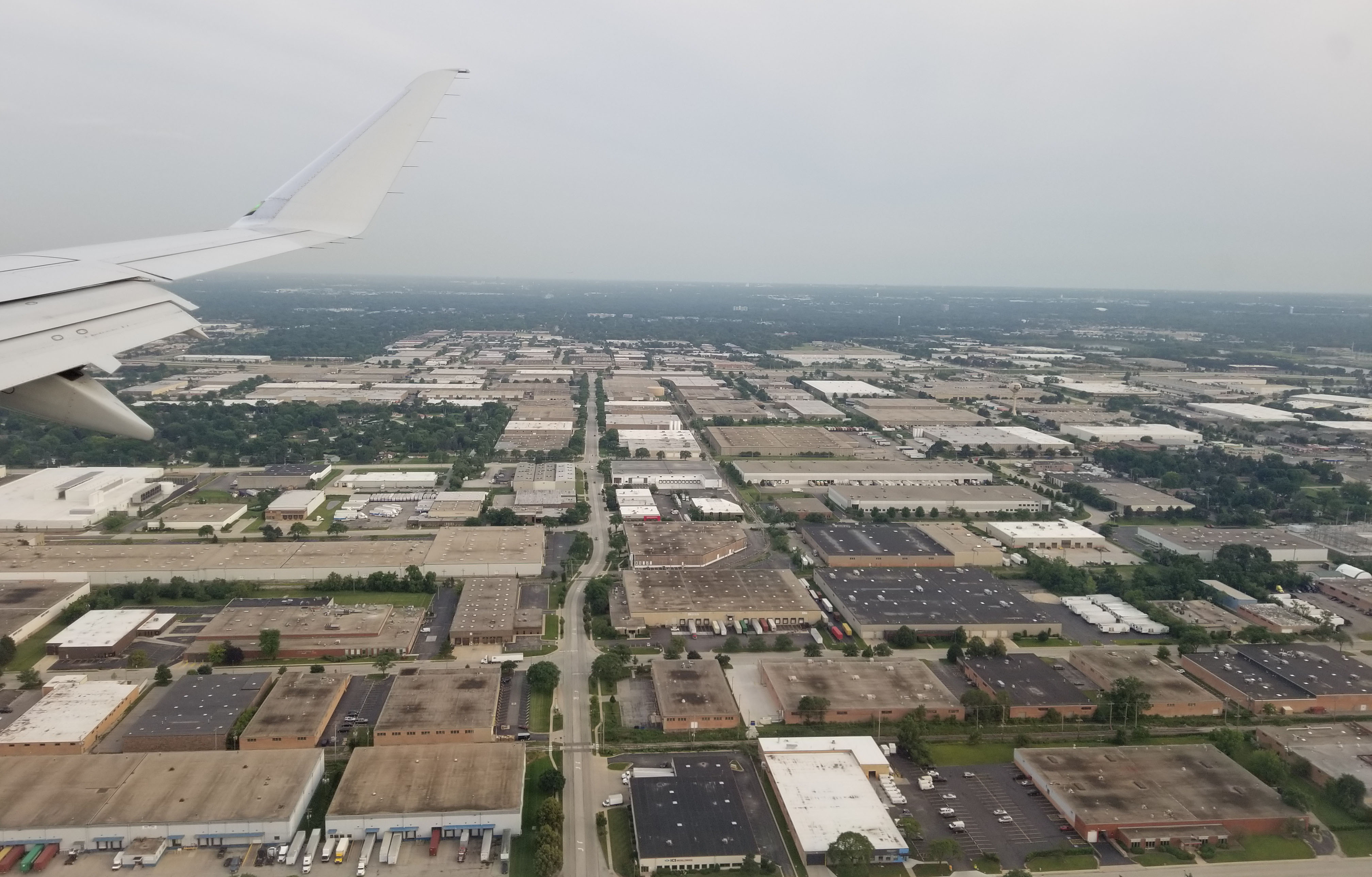 Takeoff from Chicago O'Hare International Aiport