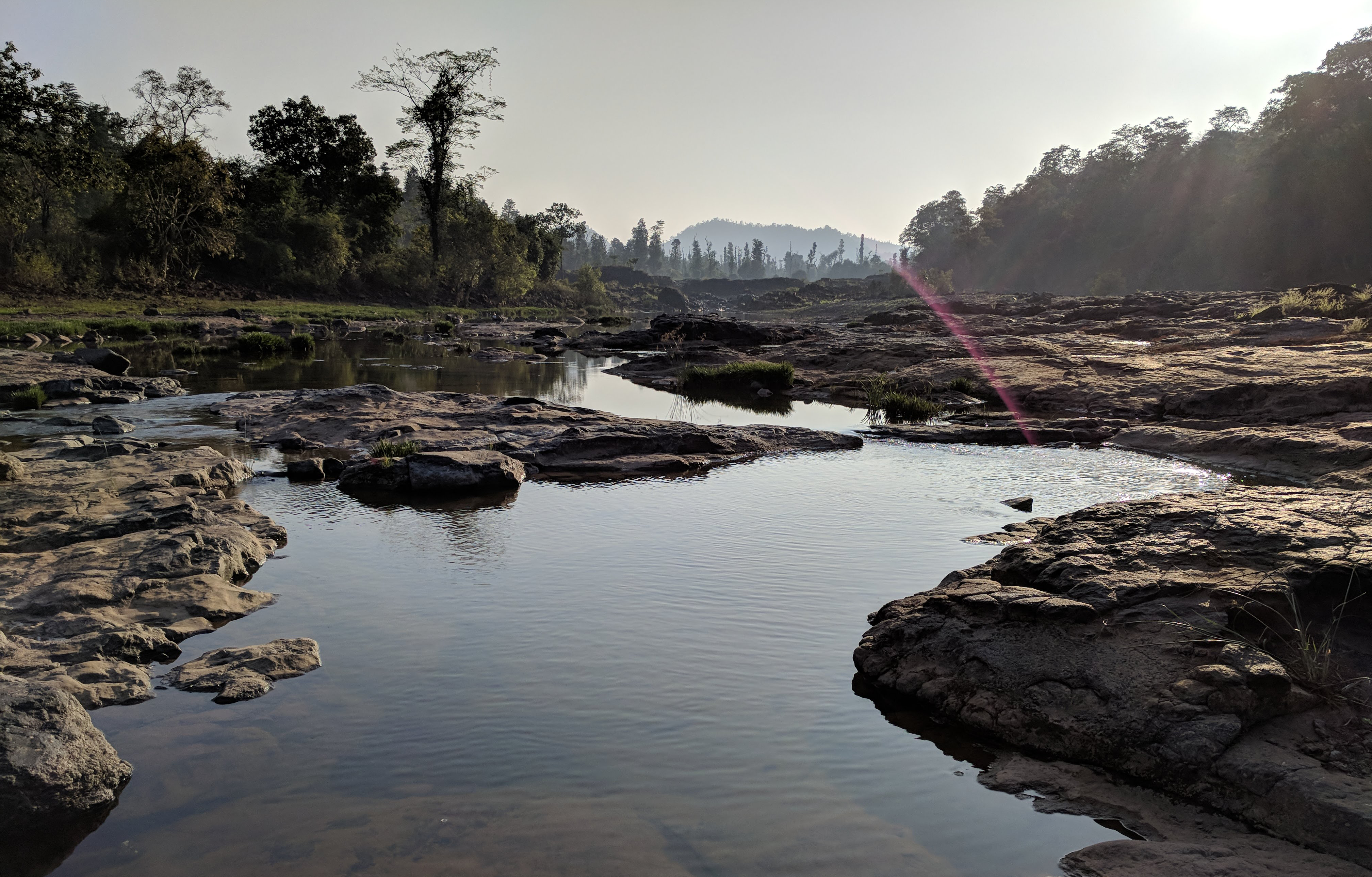 The landscape of Gujurat, India